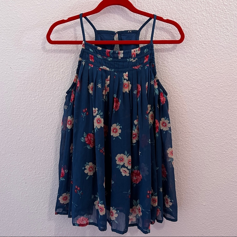 Abercrombie Kids girls floral tank size 11/12